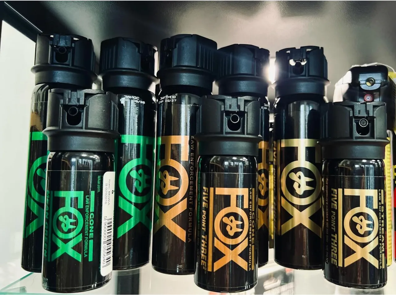 Etykieta gazu pieprzowego - wskaźniki SHU i OC