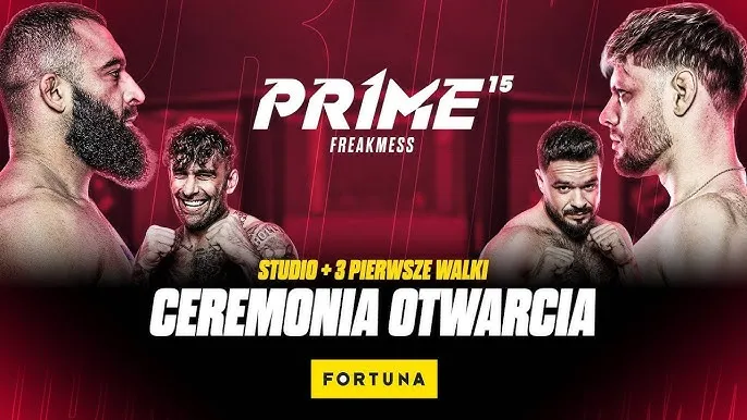 PRIME MMA 15 plakat