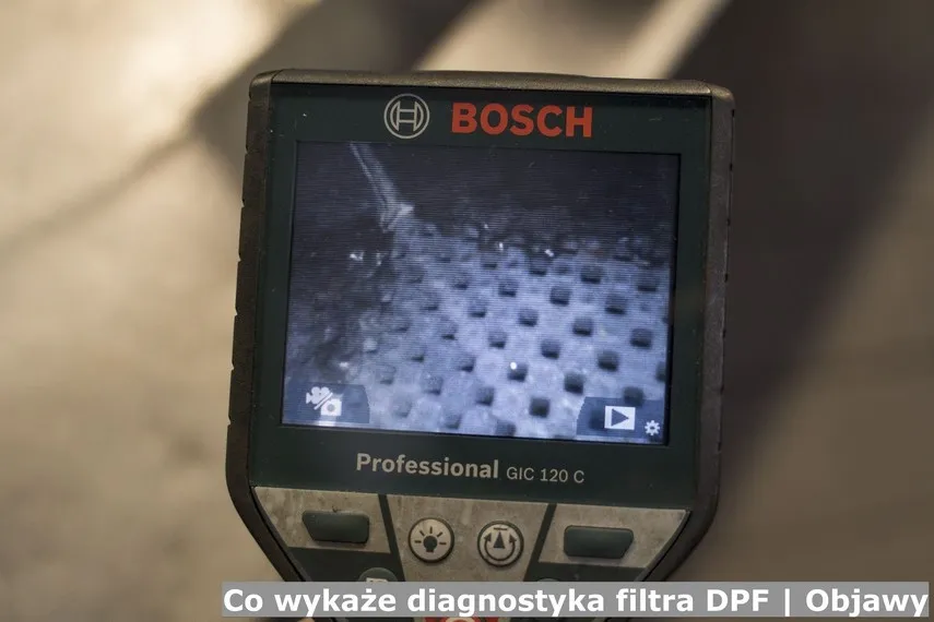 diagnostyka DPF mechanik komputer