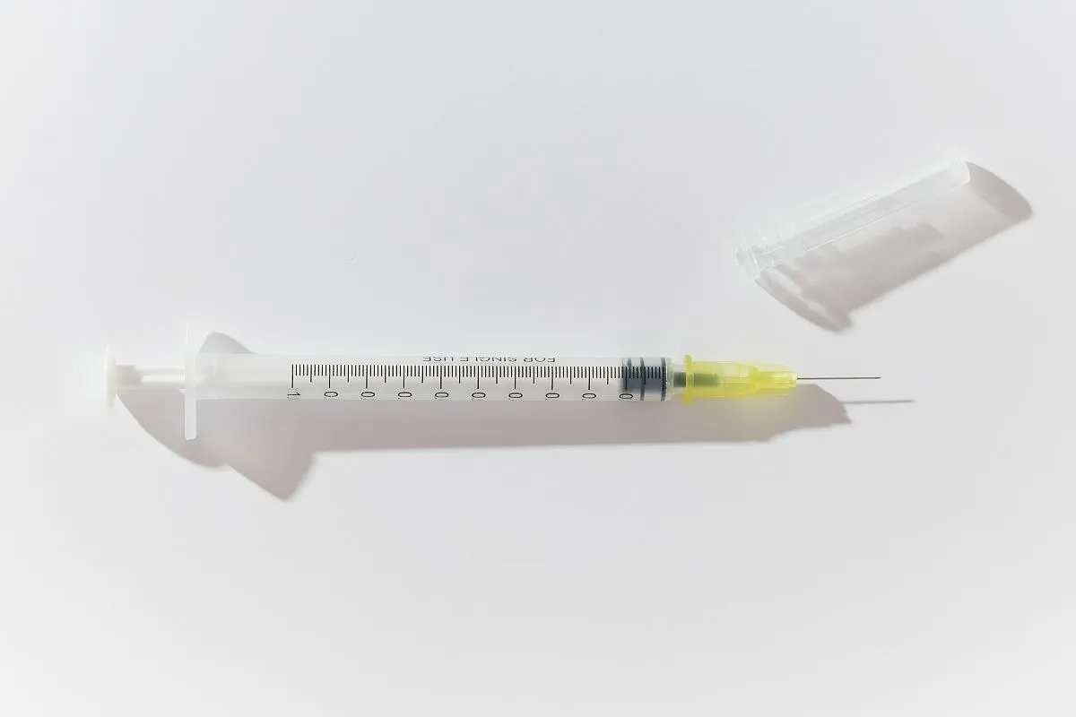 botoks ampułka strzykawka