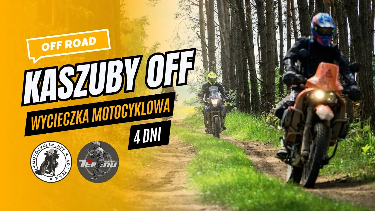 motocykl adventure Kaszuby szutry