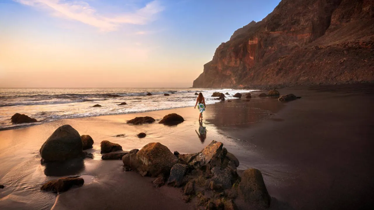 czarna plaża La Gomera