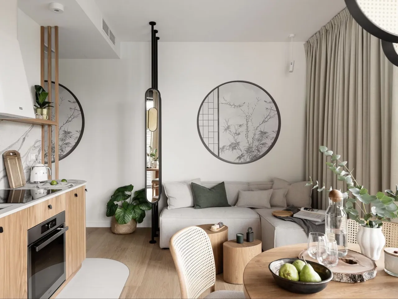 optyczne powiększanie małego mieszkania