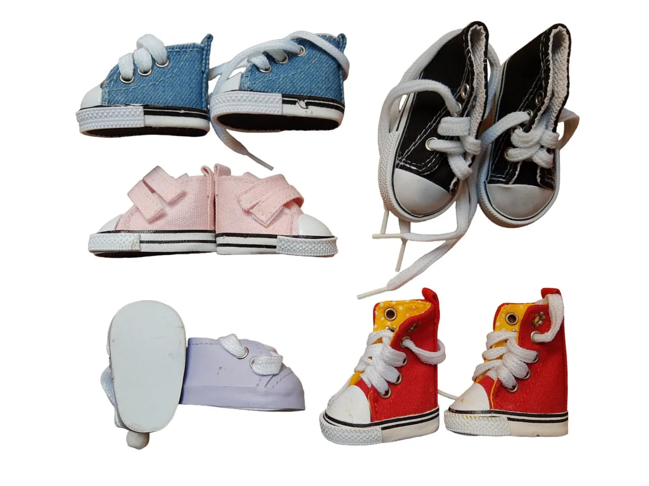 Materiały do szycia bucik&oacute;w dla lalek