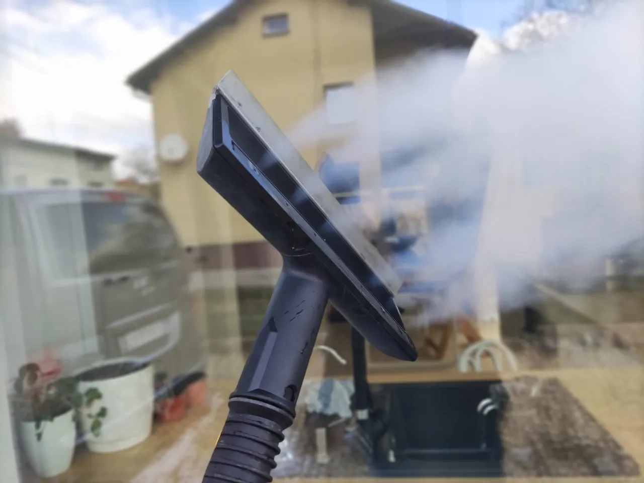 kroki czyszczenia parownicą