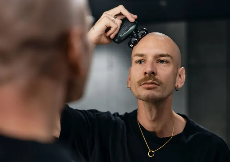 golarka elektryczna do golenia głowy foliowa rotacyjna