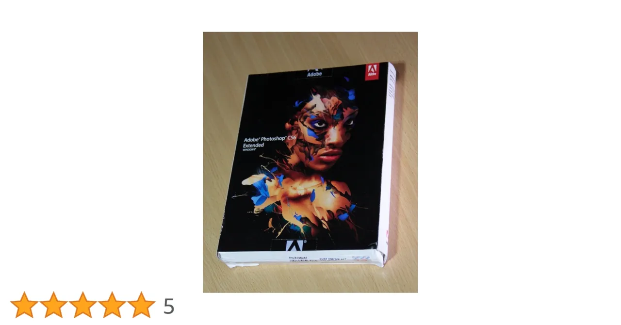 Adobe Photoshop CS6 box retail