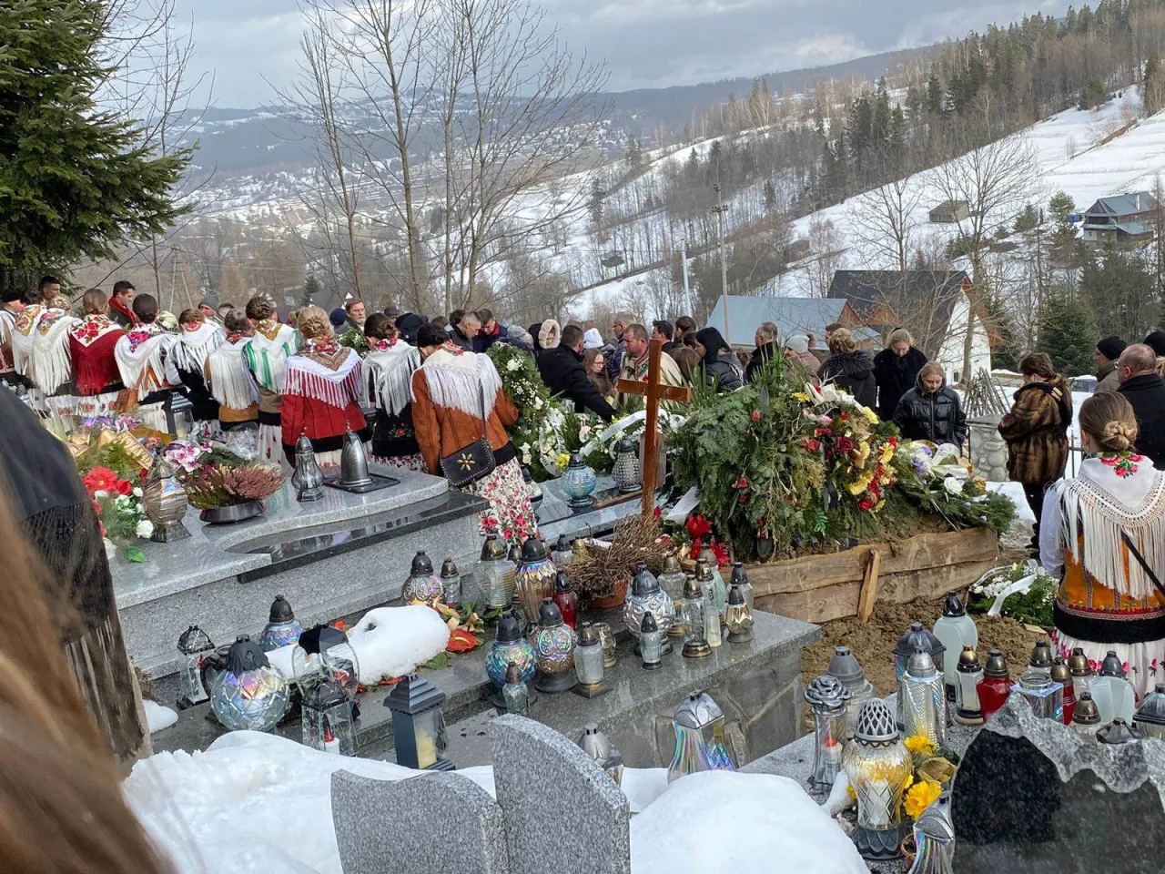 Pogrzeb Stanisław Rzepka Brzegi banderia konna