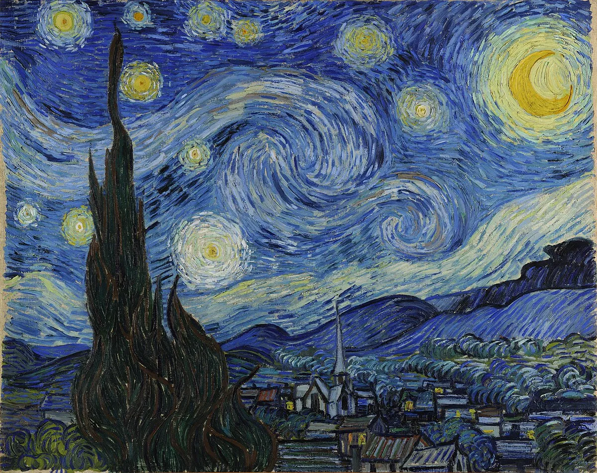 Vincent van Gogh Die Sternennacht
