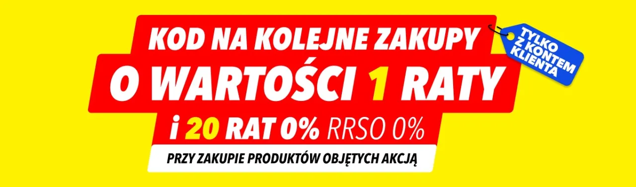 media expert raty 0 cashback kody rabatowe