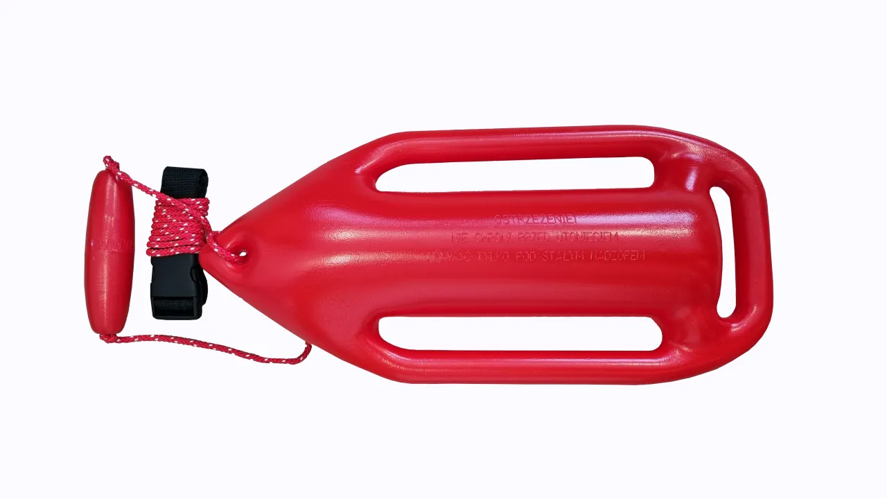 bojka asekuracyjna i akcesoria do nauki pływania dla dzieci