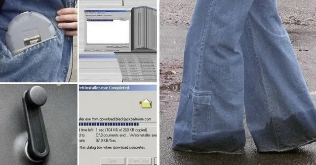 lata 90. moda i przedmioty memy