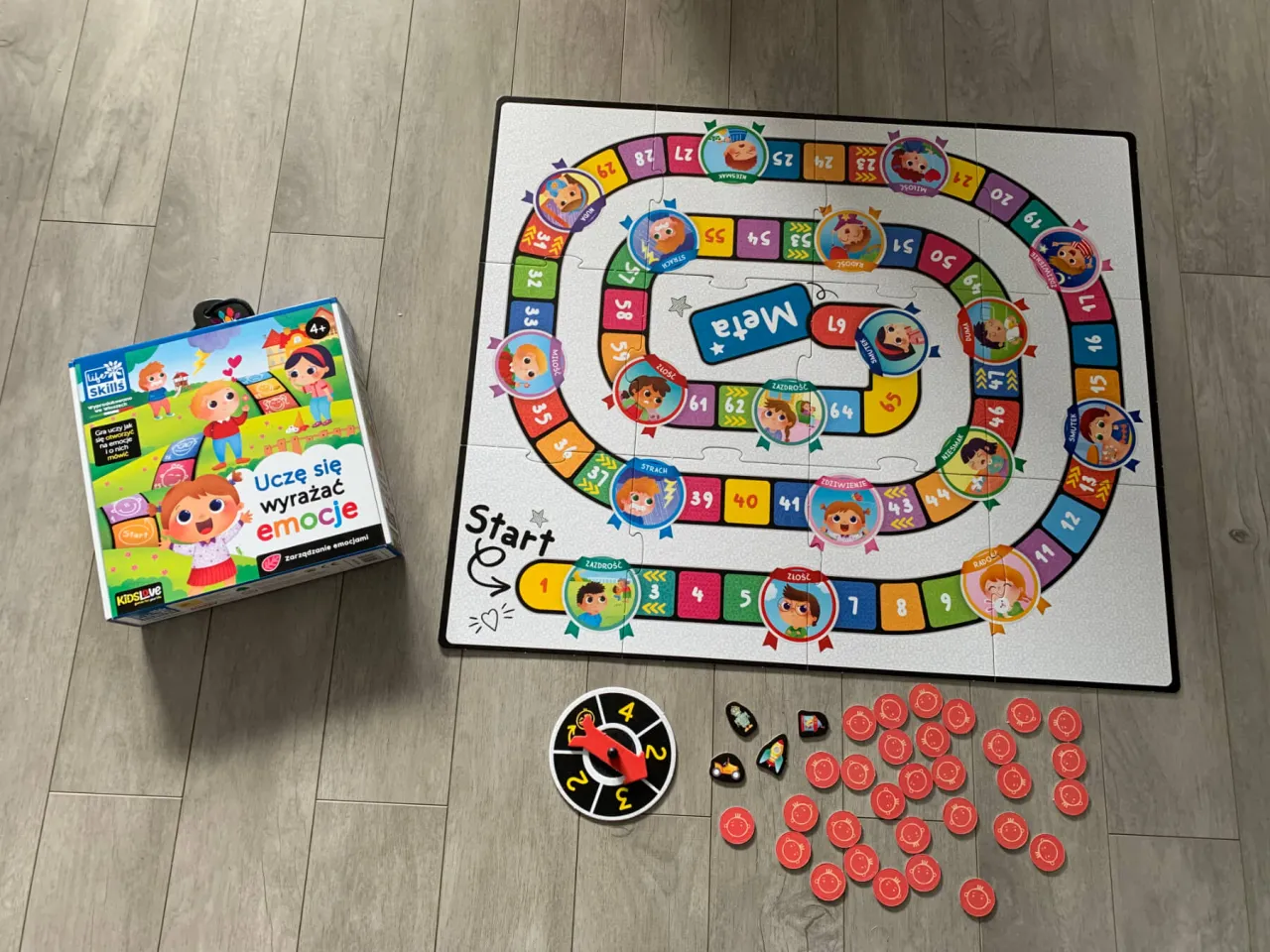 gra co za emocje plansza