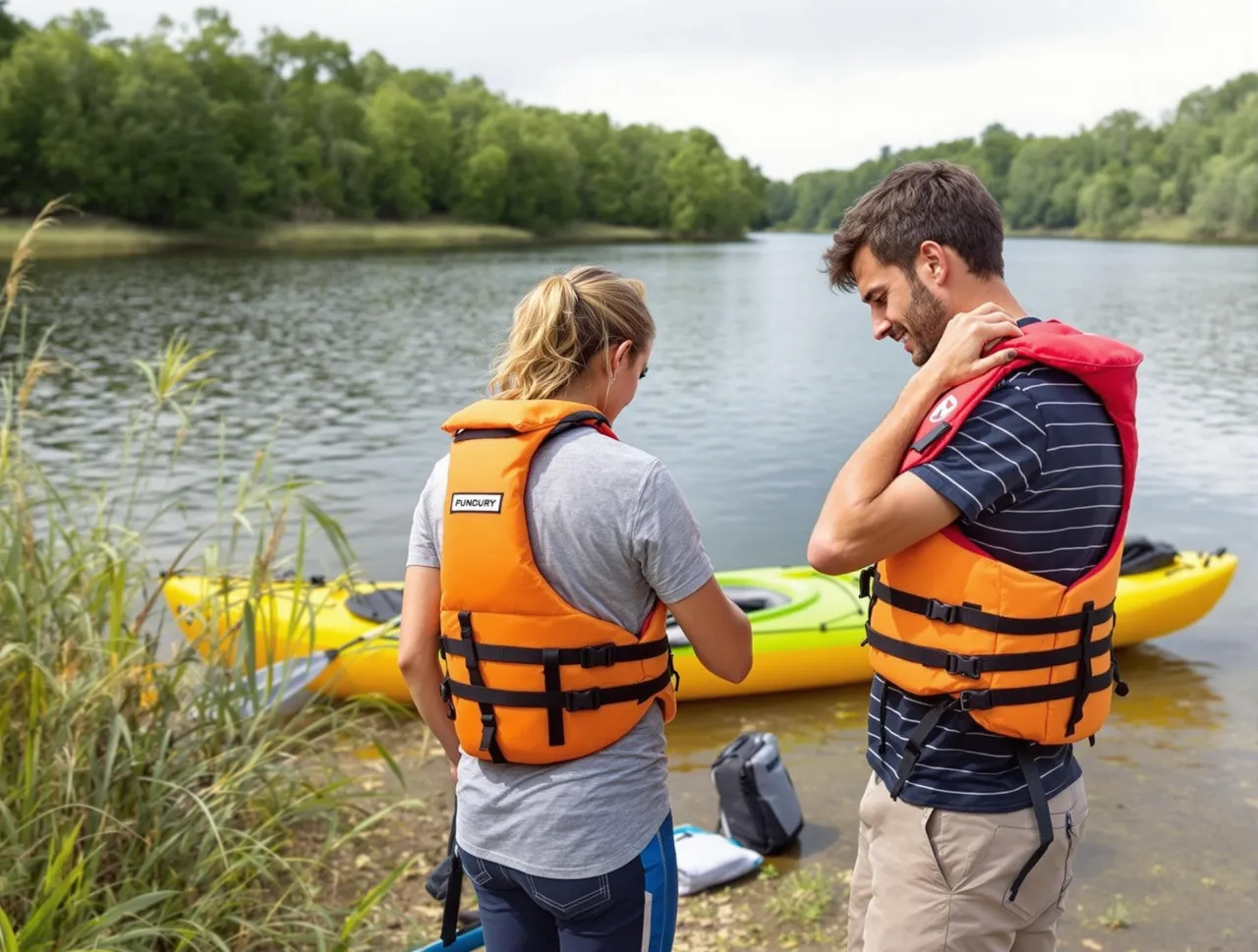 rodzaje kamizelek kajakowych do r&oacute;żnych aktywności