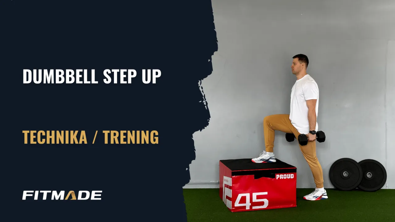 Trening TBC z hantlami i stepem