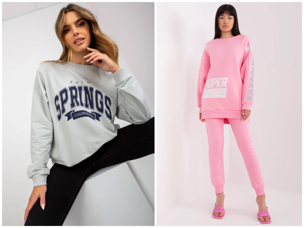 różne rodzaje bluz streetwear w sklepie