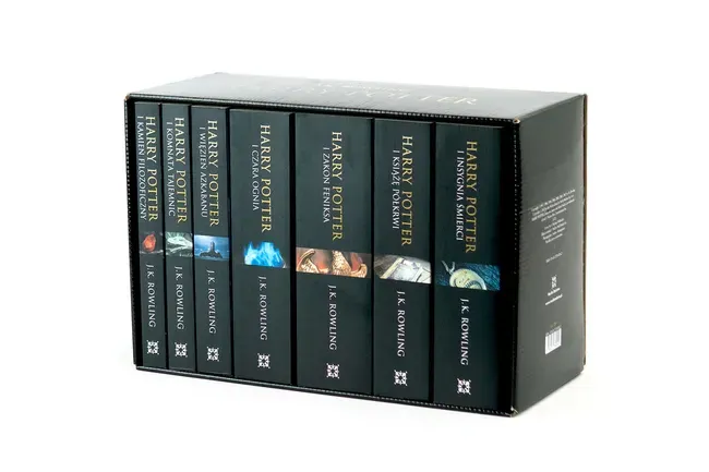 J. K. Rowling inne książki okładki kolaż