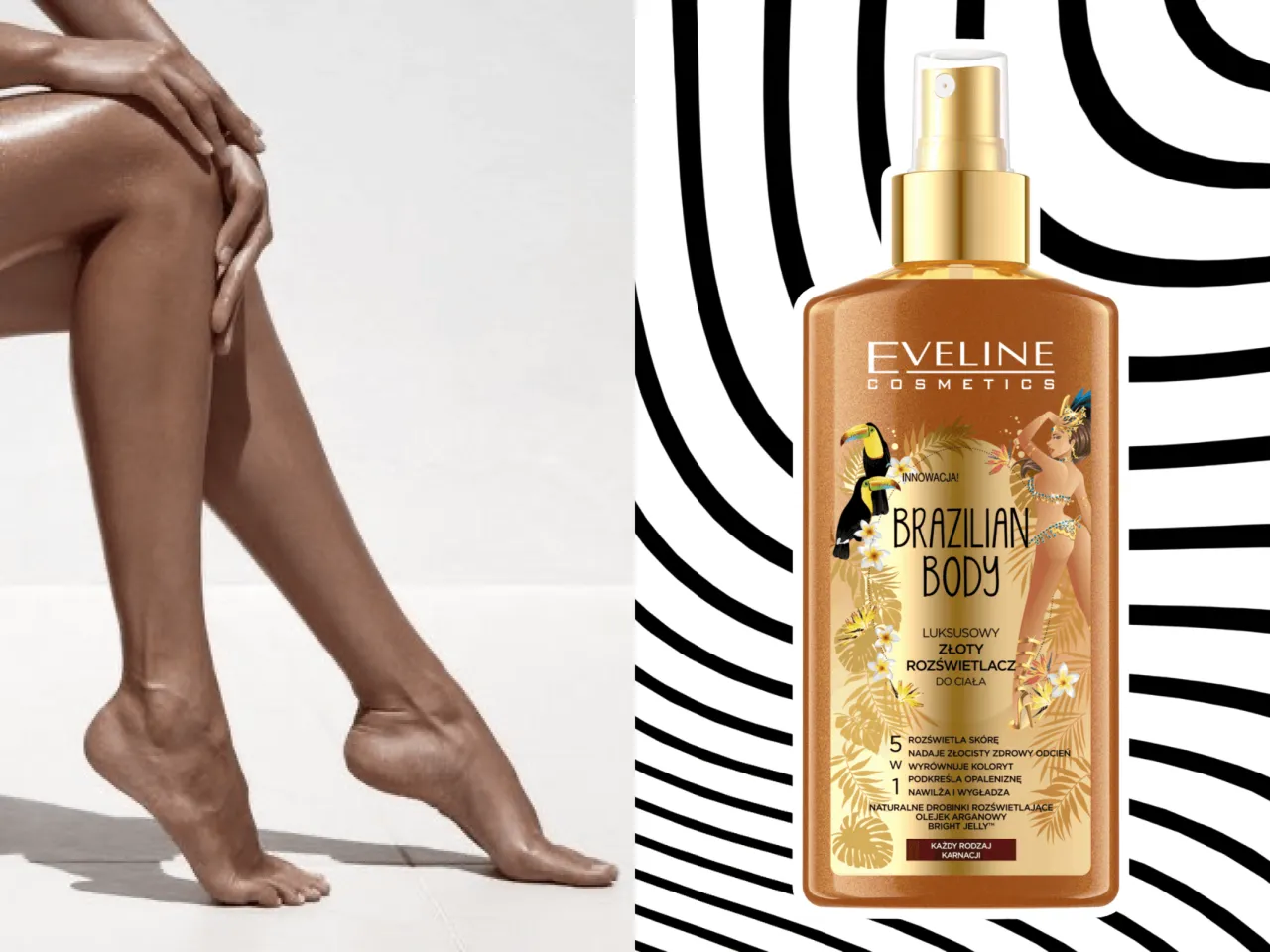 Balsamy rozświetlające z drobinkami r&oacute;żne odcienie i efekty