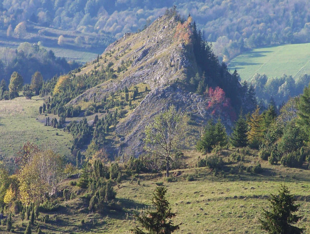 Rezerwat Biała Woda krajobraz Smolegowa Skała