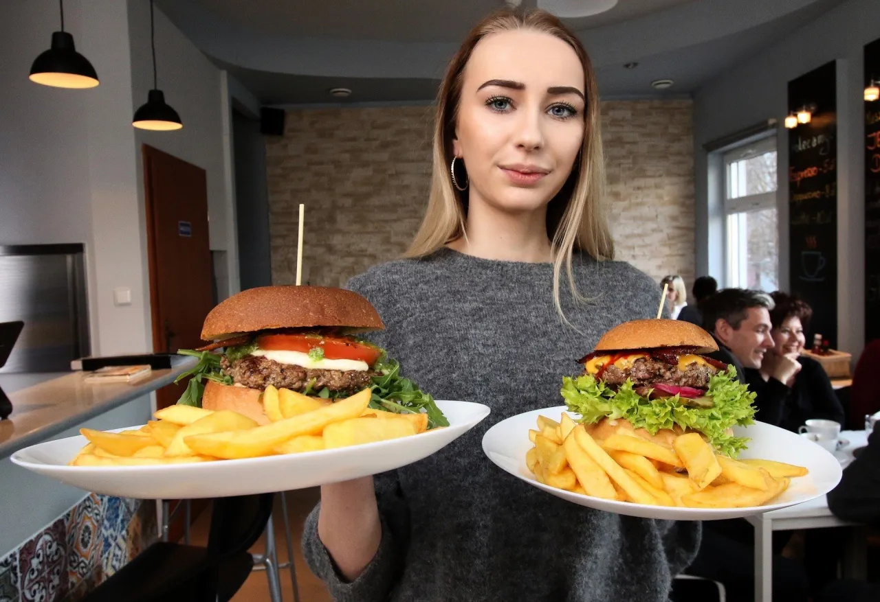 Burger & Co Kielce atmosfera