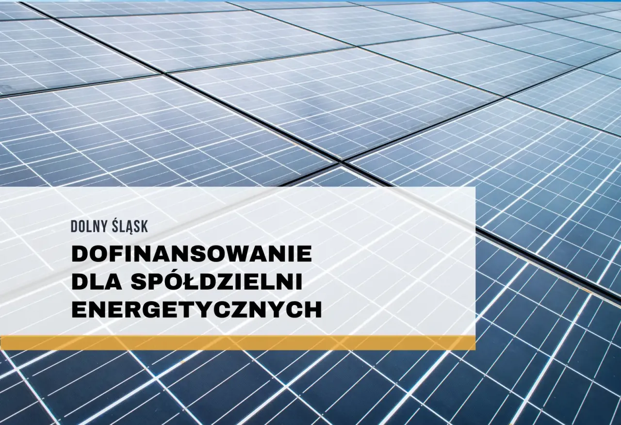 Panele słoneczne zapewniają czystą energię dla wsi. Dolny Śląsk oferuje dofinansowanie dla spółdzielni energetycznych.