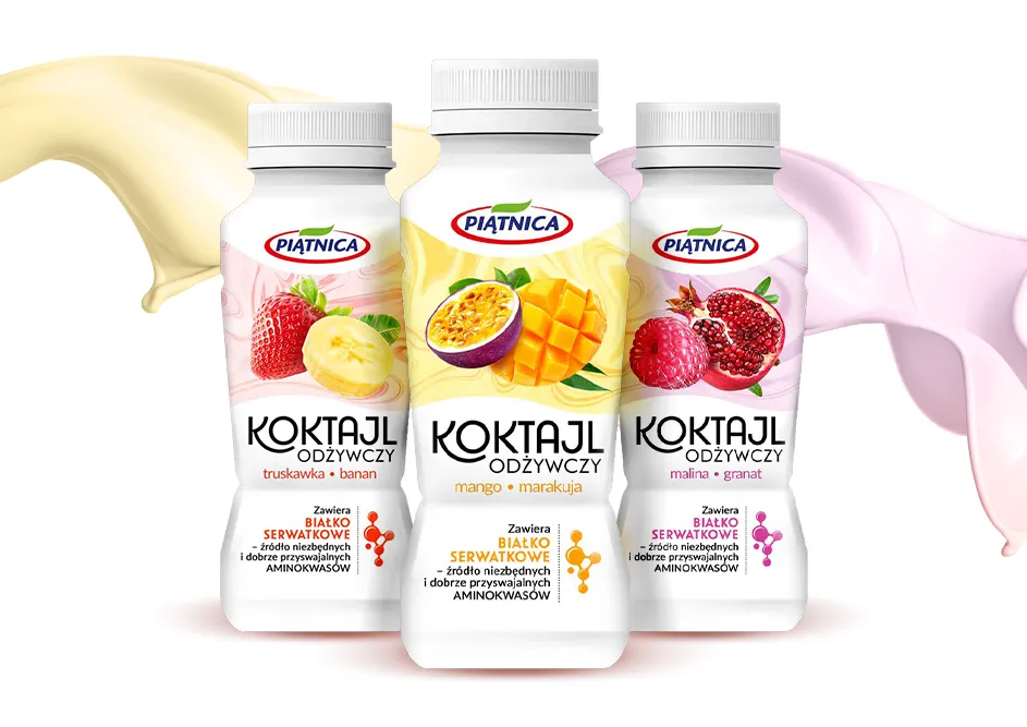 Koktajle odżywcze Piątnica smaki