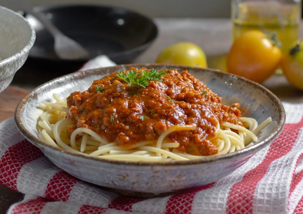 dietetyczne spaghetti bolognese