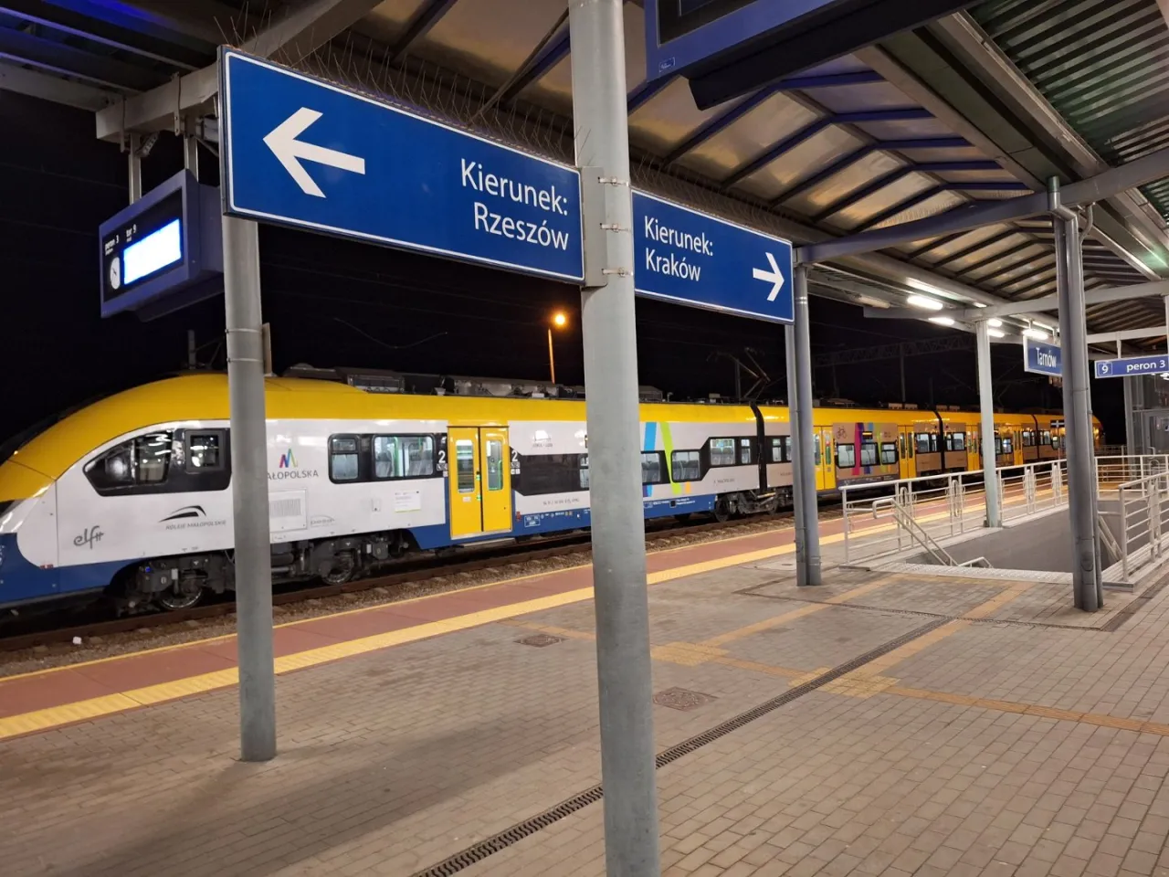 Mapa Dworzec PKP Tarnów przystanek ZKA