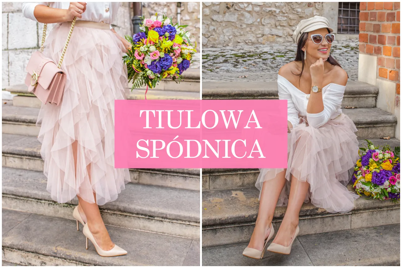 Stylizacje ze sp&oacute;dnicą tiulową