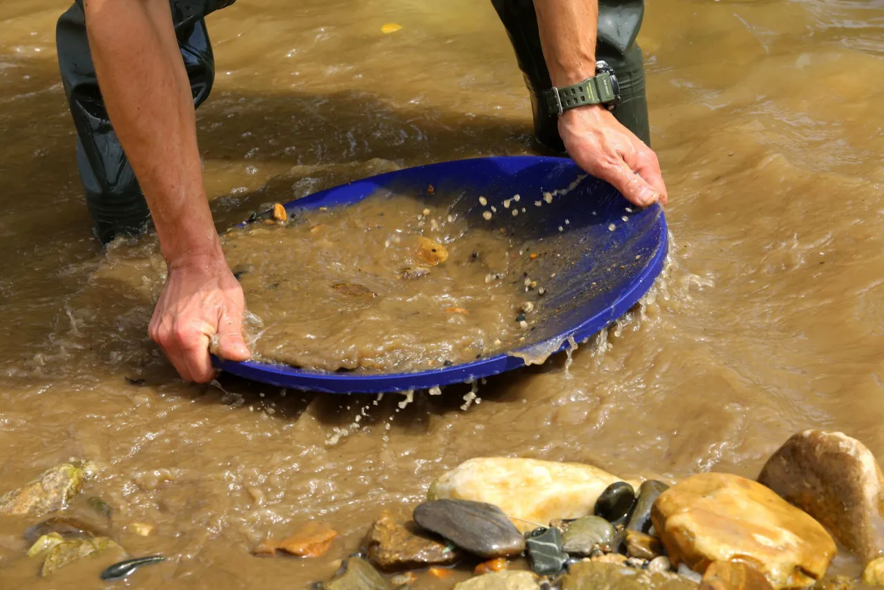 Mapa teren&oacute;w chronionych Polska, przepisy poszukiwanie złota