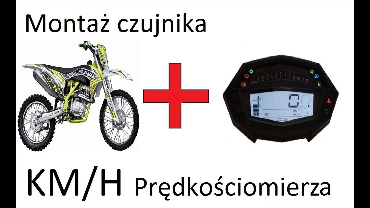Montaż czujnika prędkości motocyklowego licznika