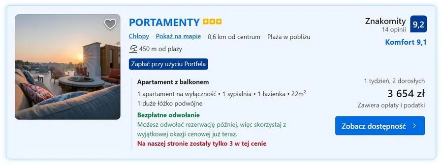 Zdjęcie Ile kosztuje nocleg nad morzem? Ceny, które Cię zaskoczą