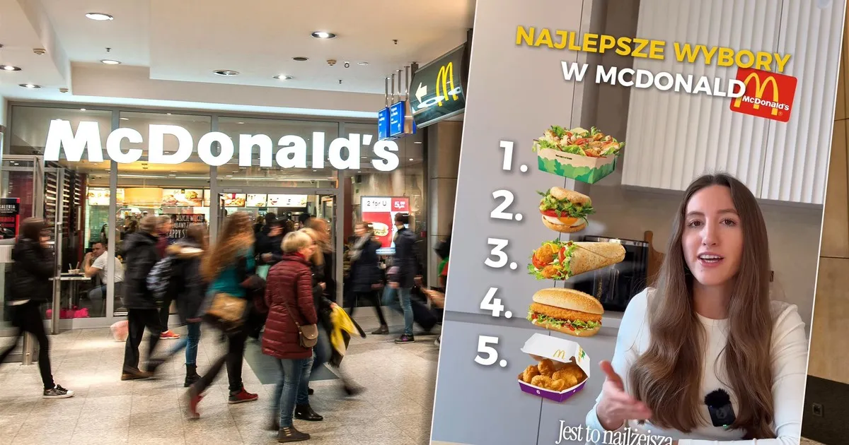 McDonald's zdrowe wybory