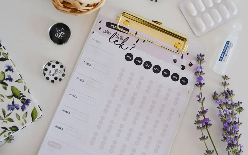 leki przewlekłe kalendarz