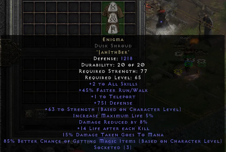 Diablo 2 Resurrected new runewords examples