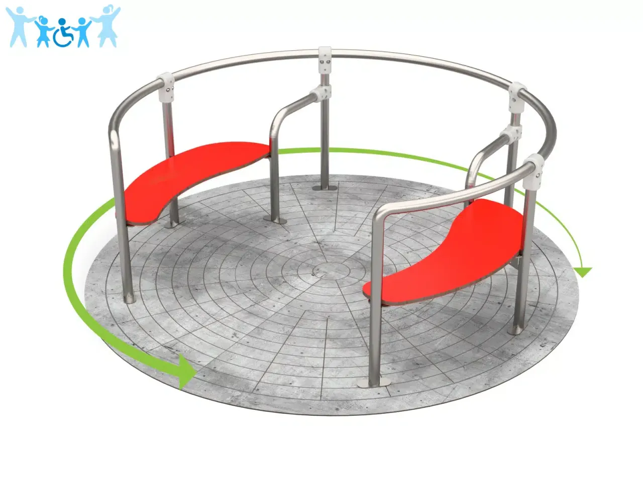 karuzela integracyjna plac zabaw