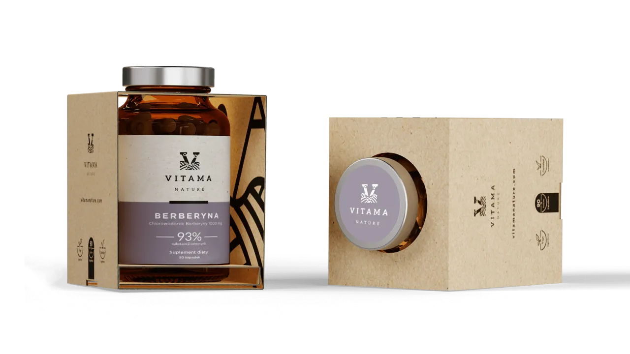 r&oacute;żne opakowania berberyny suplementy
