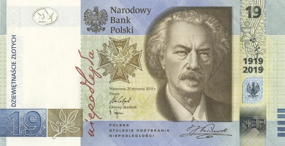historyczne banknoty polskie PWPW