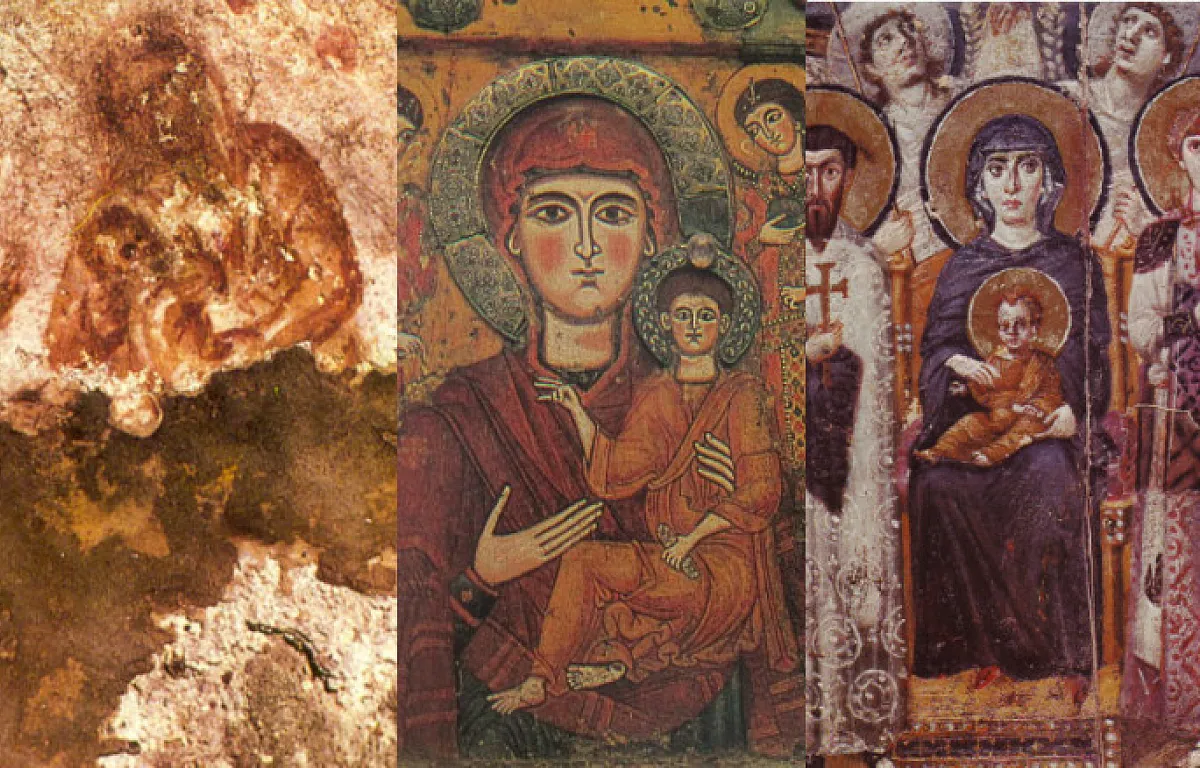 najstarsze wizerunki Maryi w sztuce