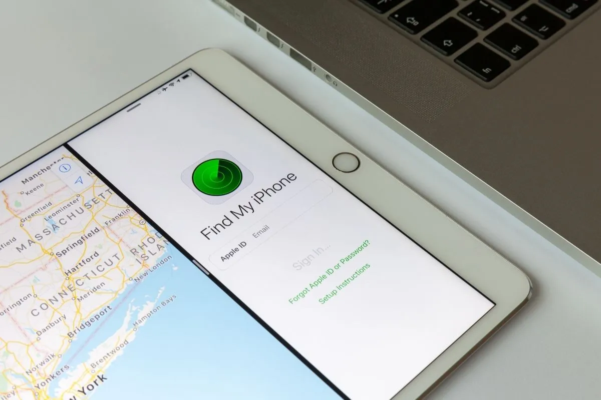 Ekran tabletu z aplikacją