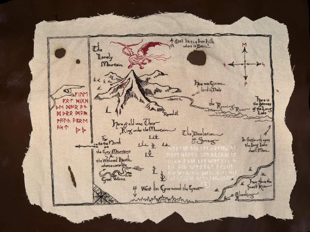 Ilustracja z książki Hobbit Bilbo Baggins