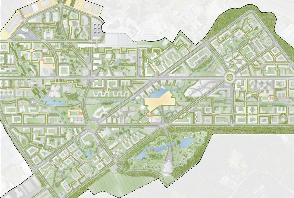 osiedle 15-minutowe schemat