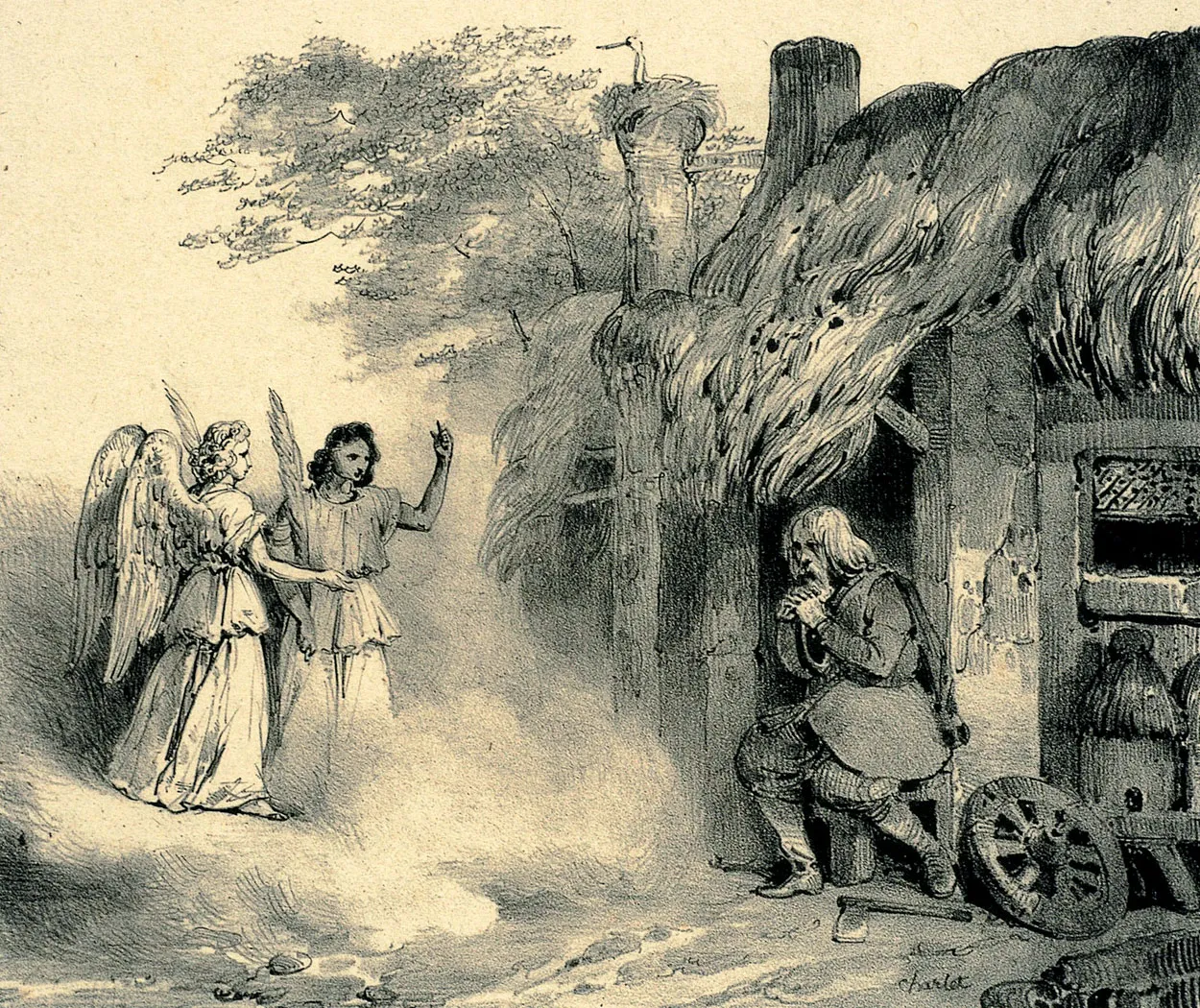 Piast Kołodziej wizerunek z dawnych rycin lub obraz&oacute;w