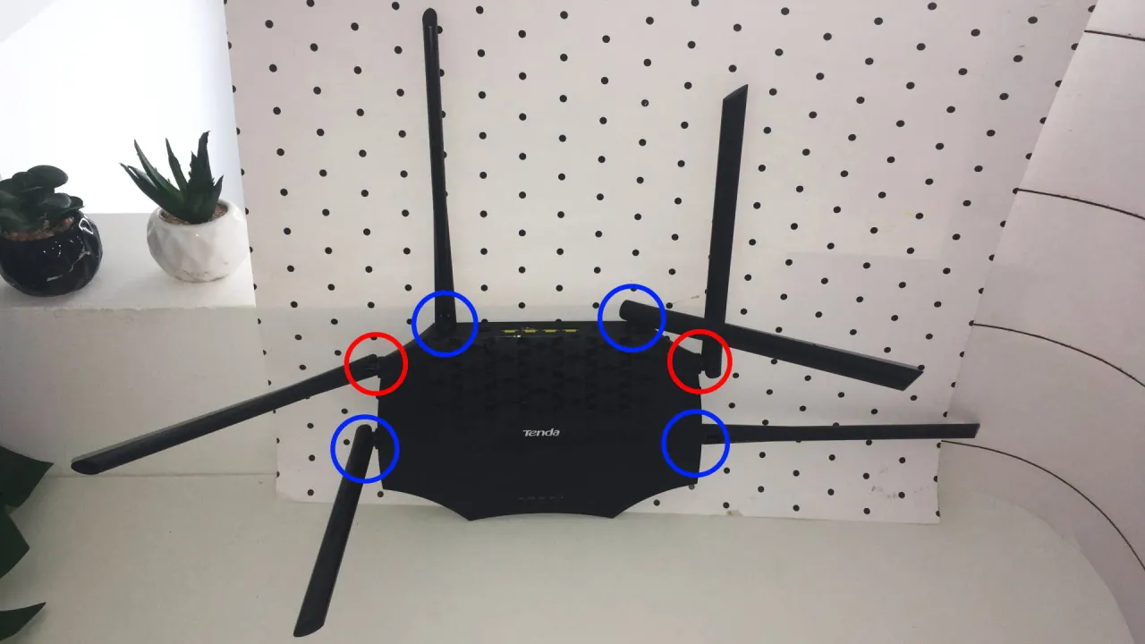 optymalne umiejscowienie routera anteny wifi