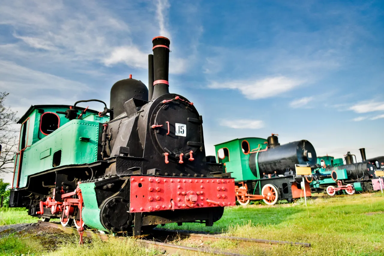 Skansen Maszyn Parowych Tarnowskie Góry ogólny widok