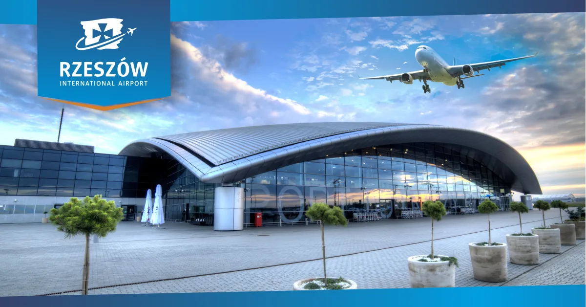 Lotnisko Rzesz&oacute;w Jasionka terminal odloty