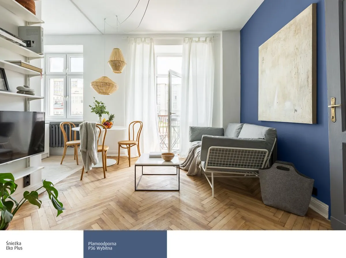 Salon w stylu skandynawskim kolory ścian