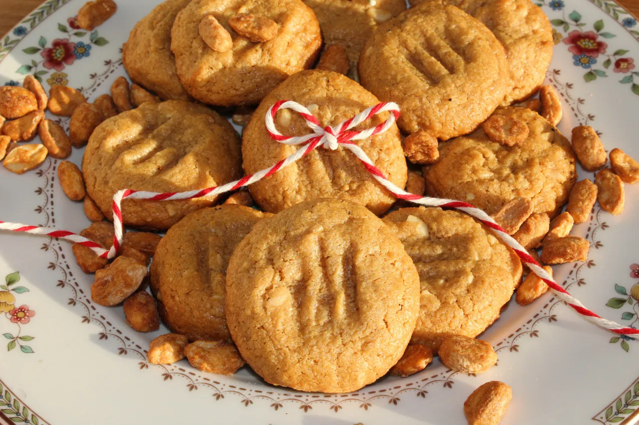 ciastka z masła orzechowego składniki