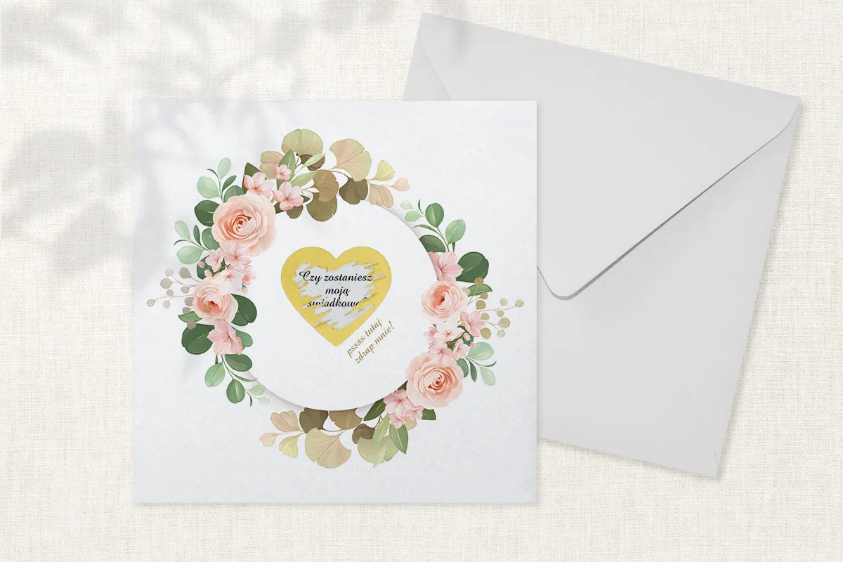 zdrapka czy zostaniesz moją świadkową r&oacute;żne style