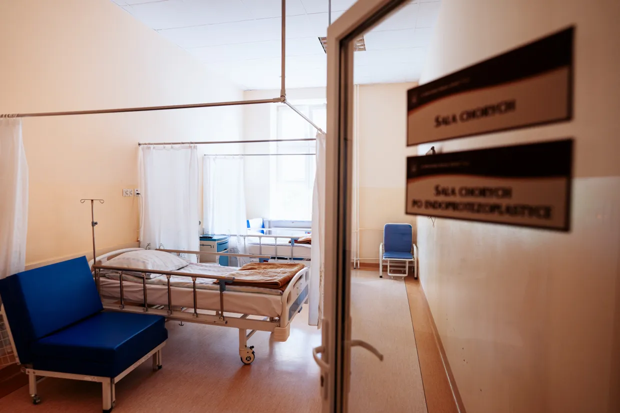 Sanatorium Busko-Zdrój wnętrze pokoju zabiegi